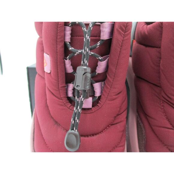 Adidas Shoes Womens Size 9.5 Burgundy Puffer Boost Bungee Continental ID1940 1F7 - Picture 9 of 14